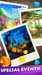 Gummy Drop! Match 3 & Travel screenshot