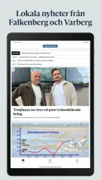 Hallands Nyheter screenshot