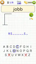 Hänga gubbe - Ordspel screenshot