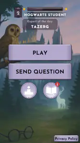 Harry Potter - Fan quiz screenshot
