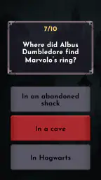 Harry Potter - Fan quiz screenshot