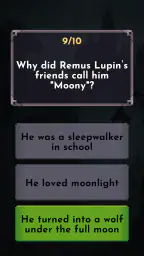 Harry Potter - Fan quiz screenshot