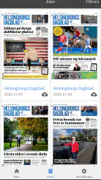 HD E-tidning screenshot