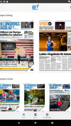 HD E-tidning screenshot
