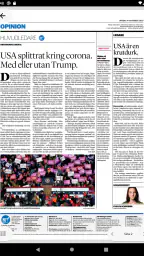 HD E-tidning screenshot
