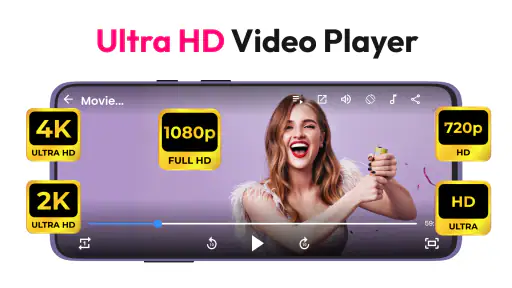 HD Video- och musikspelare screenshot