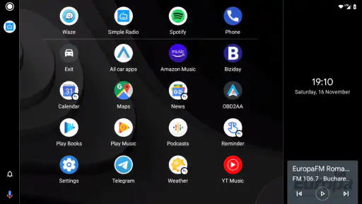 Headunit Reloaded Emulator HUR screenshot