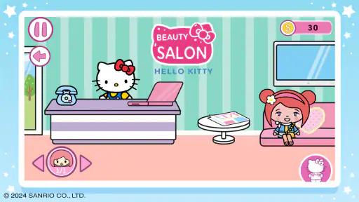 Hello Kitty: Skönhetssalong screenshot