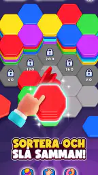Hexa Sort screenshot