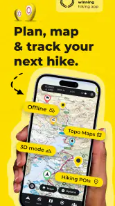 HiiKER: The Hiking Maps App screenshot