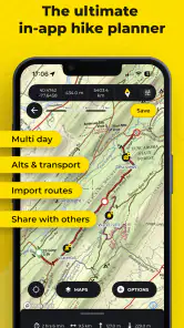 HiiKER: The Hiking Maps App screenshot