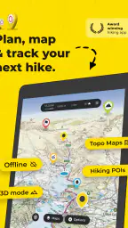 HiiKER: The Hiking Maps App screenshot