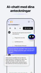 HiNoter - AI Anteckningar screenshot