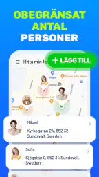 Hitta min familj: Platsdelning screenshot