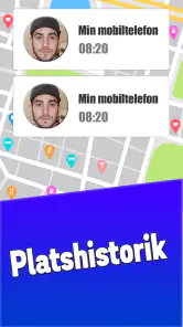 Hitta mobil efter nummer screenshot