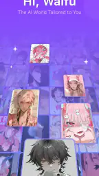 HiWaifu: AI Friend & Waifu Hub screenshot