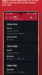 Hockey Legacy Manager 26 screenshot