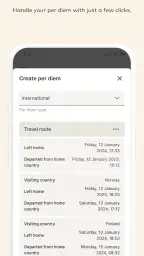 Hogia OpenHR Utlägg & Resa screenshot