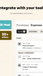 Hogia OpenHR Utlägg & Resa screenshot