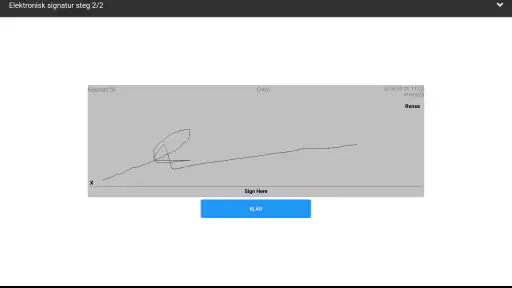 Hogia Transport Mobile screenshot