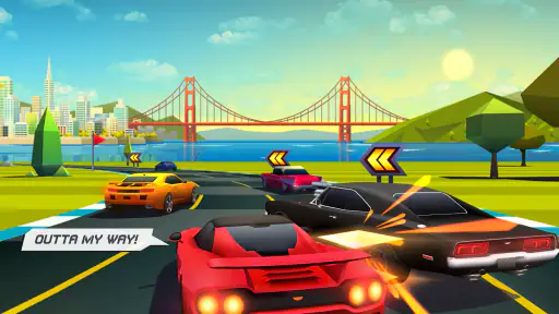 Horizon Chase – Arcade Racing screenshot