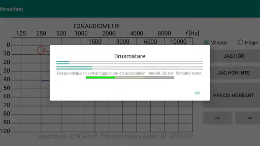 Hörseltest screenshot