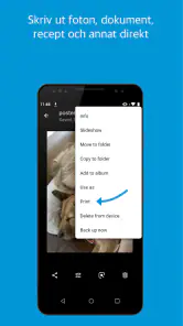 HPs skrivartjänstplugin screenshot