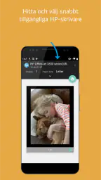 HPs skrivartjänstplugin screenshot