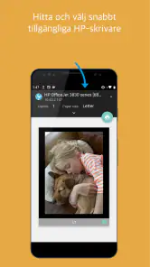 HPs skrivartjänstplugin screenshot