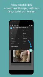 HPs skrivartjänstplugin screenshot