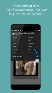 HPs skrivartjänstplugin screenshot