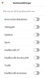 Hudiksvalls Tidning screenshot