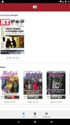 Hudiksvalls Tidning e-tidning screenshot