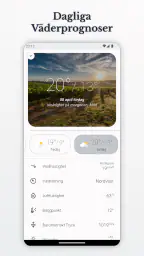 Hur är vädret? - Wear OS screenshot