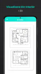 Husdesign Inredningsplan 2D screenshot