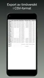 iboChron - Timregistrering screenshot