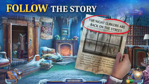 Icebound Secrets・Hidden Object screenshot