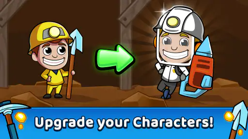 Idle Miner Tycoon - Gruv spel screenshot