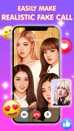 Idol Prank: Video Call & Chat screenshot