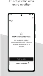 IKEA Finansiering screenshot