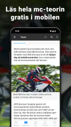 iKörkort MC Lite screenshot