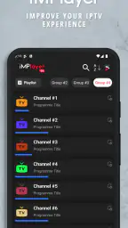 iMPlayer Mobile IPTV Player screenshot