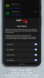 iMPlayer Mobile IPTV Player screenshot