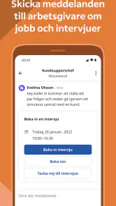 Indeed jobbsök screenshot