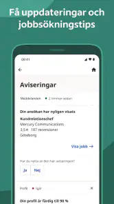 Indeed jobbsök screenshot