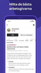 Indeed jobbsök screenshot