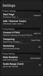 Instrument Tuner Pro screenshot
