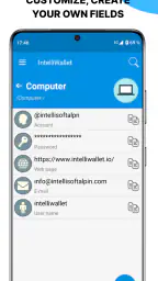 IntelliWallet Password Manager screenshot