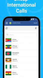 International calling app screenshot