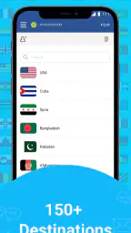 International calling app screenshot